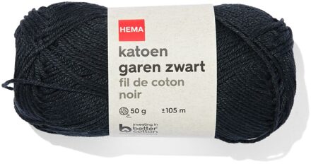 Hema Katoen garen 50g 105m zwart