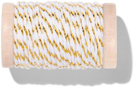 Hema Katoendraad goud/wit (goud)