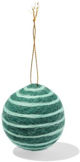 Hema Kersthanger ⌀6cm vilt bal groen (groen)