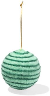 Hema Kersthanger ⌀7cm vilt bal groen (groen)