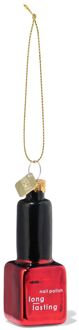 Hema Kersthanger 9cm glas nagellak
