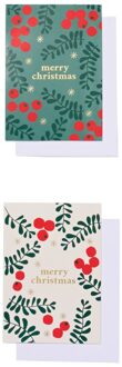 Hema Kerstkaarten 14.4x10.4cm - 10 stuks