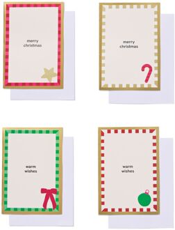 Hema Kerstkaarten 14.5x10.4 - 20 stuks