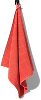 Hema Keukendoek 50x50 katoen koraal (koraal)