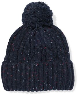 Hema Kinder beanie donkerblauw donkerblauw (donkerblauw) - 98/128