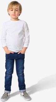 Hema Kinder broek jogdenim skinny fit donkerblauw (donkerblauw) - 104