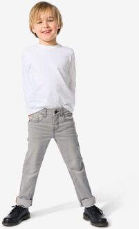 Hema Kinder broek jogdenim skinny fit grijs (grijs) - 92