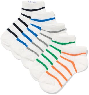 Hema Kinder enkelsokken strepen - 5 paar multicolor (multicolor) - 23/26