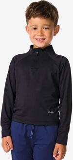 Hema Kinder fleeceshirt extra warm zwart (zwart) - 110/116
