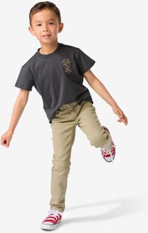 Hema Kinder jogdenim skinny fit zand (zand) - 134