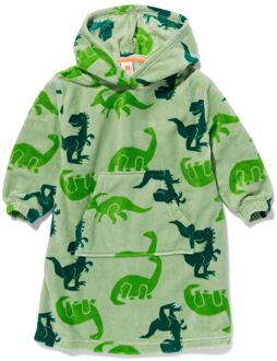 Hema Kinder nachthemd fleece dino onesize maat 98 - 128 (.)