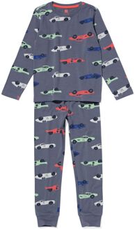 Hema Kinder Pyjama Raceauto's Blauw (blauw) - 134/140
