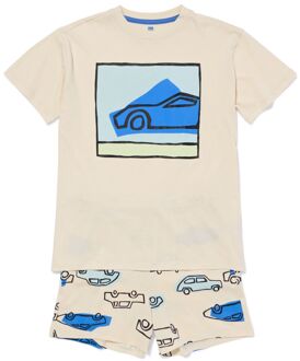 Hema Kinder shortama auto gebroken wit (gebroken wit) - 146/152