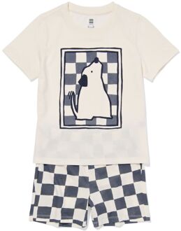 Hema Kinder shortama hond antraciet (antraciet) - 110/116