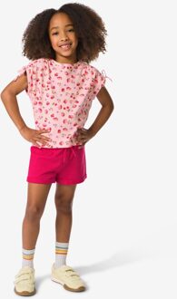 Hema Kinder sweatbroek comfy fit fuchsia (fuchsia) - 98/104