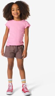 Hema Kinder sweatbroek comfy fit lichtbruin (lichtbruin) - 122/128