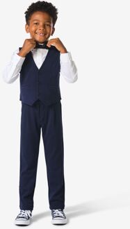 Hema Kinder sweatbroek pique blauw (blauw) - 86/92