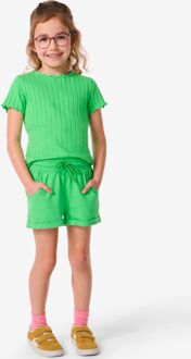 Hema Kinder Sweatshort Groen (groen) - 146/152