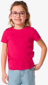 Hema Kinder T-shirt Biologisch Katoen Roze (roze) - 110/116