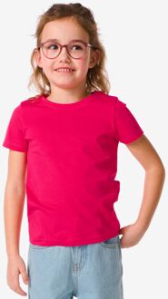 Hema Kinder T-shirt Biologisch Katoen Roze (roze) - 146/152