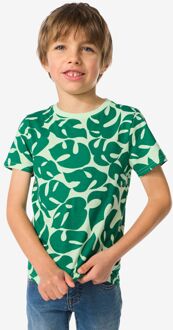 Hema Kinder T-shirt Bladeren Groen (groen) - 110/116