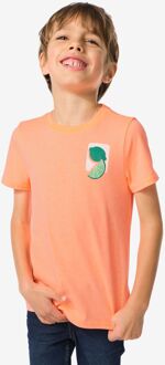 Hema Kinder T-shirt Citrus Oranje (oranje) - 134/140