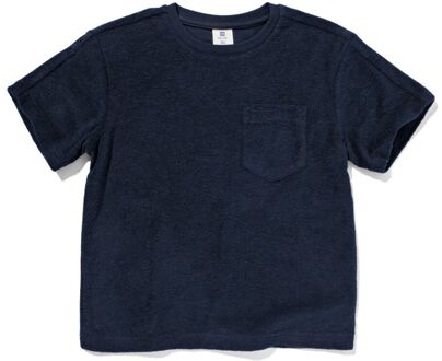 Hema Kinder T-shirt Donkerblauw (donkerblauw) - 110/116