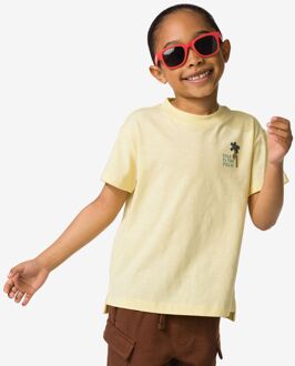 Hema Kinder T-shirt fruit lichtgeel (lichtgeel) - 86/92
