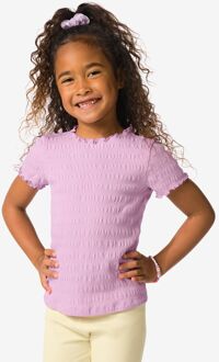 Hema Kinder T-shirt jersey paars (paars) - 134/140