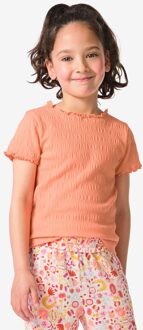 Hema Kinder T-shirt koraal (koraal) - 134/140