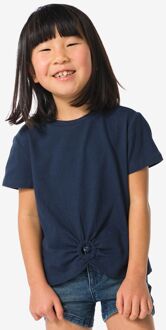 Hema Kinder T-shirt Met Ring Donkerblauw (donkerblauw) - 110/116
