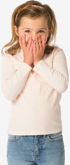 Hema Kinder T-shirt rib ecru (ecru) - 86/92