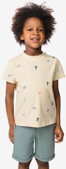 Hema Kinder T-shirt surfplank ecru (ecru) - 146/152