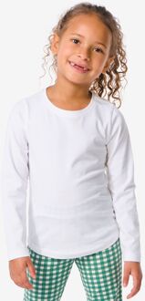 Hema Kinder t-shirts biologisch katoen - 2 stuks wit (wit) - 86/92