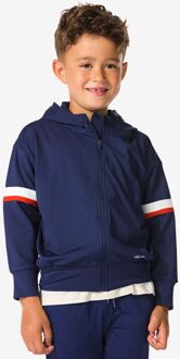 Hema Kinder trainingsjas donkerblauw (donkerblauw) - 158/164