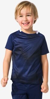 Hema Kinder voetbalshirt donkerblauw (donkerblauw) - 110/116