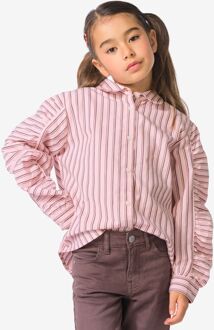 Hema Kinderblouse strepen roze (roze) - 110/116