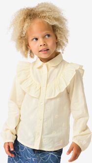 Hema Kinderblouse volant zand (zand) - 86/92