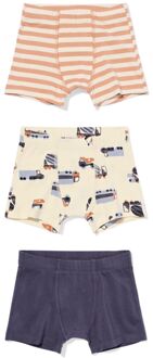 Hema Kinderboxers auto - 3 stuks gebroken wit (gebroken wit) - 110/116