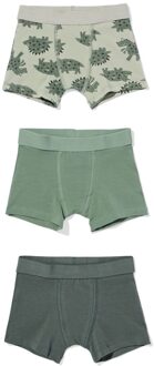 Hema Kinderboxers dino - 3 stuks groen (groen) - 110/116