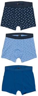 Hema Kinderboxers grafisch - 3 stuks blauw (blauw) - 146/152