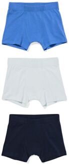 Hema Kinderboxers katoen - 3 stuks blauw (blauw) - 86/92