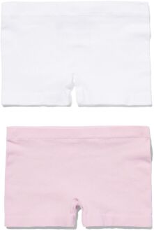 Hema Kinderboxers naadloos rib - 2 stuks lichtpaars (lichtpaars) - 122/128