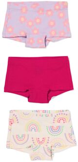 Hema Kinderboxers regenboog - 3 stuks multi (multi) - 134/140