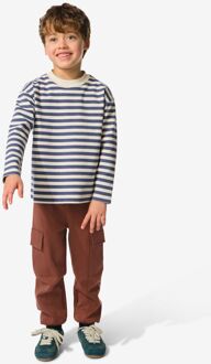 Hema Kinderbroek cargo normale fit bruin (bruin) - 110/116