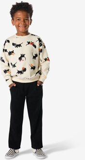 Hema Kinderbroek corduroy zwart (zwart) - 122/128