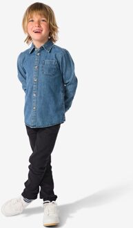 Hema Kinderbroek skinny fit zwart (zwart) - 122