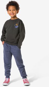 Hema Kinderbroek sweatstof blauw (blauw) - 110/116