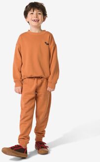 Hema Kinderbroek sweatstof bruin (bruin) - 86/92