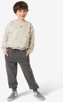 Hema Kinderbroek sweatstof donkergrijs (donkergrijs) - 110/116